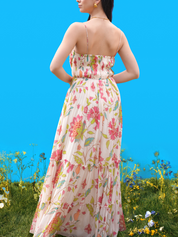 Robe longue Hand-drawn
