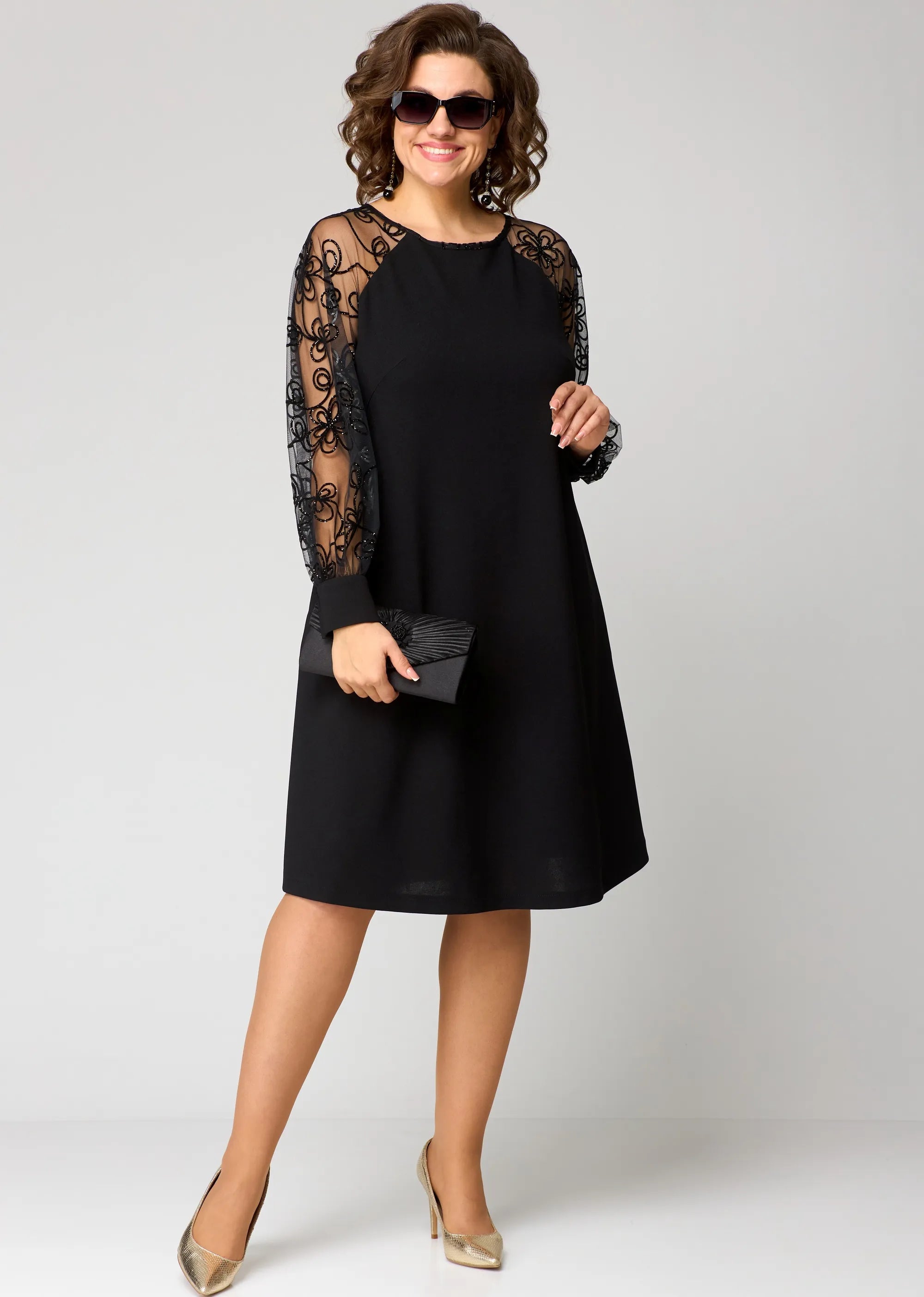 Robe Cora élégante en dentelle