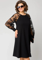 Robe Cora élégante en dentelle