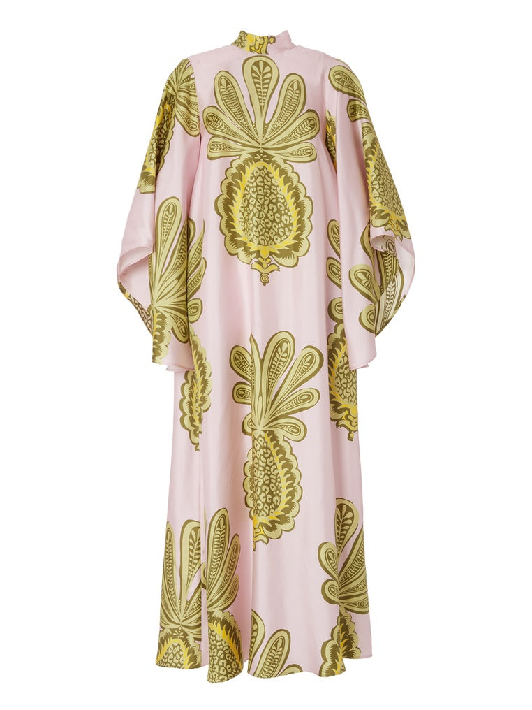 Robe longue Tropical imprimé