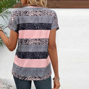 Blouse Clara décontractée rayée