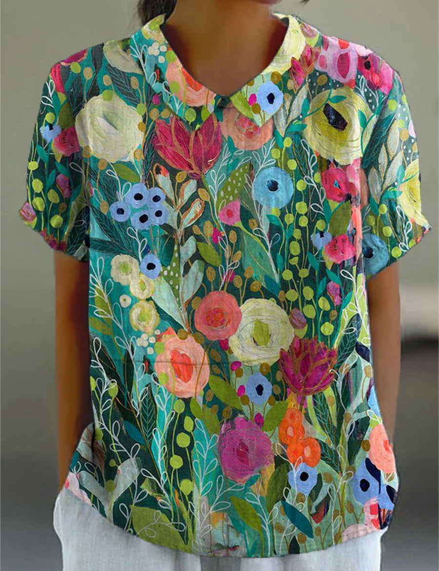 Chemise Daisy fleurie