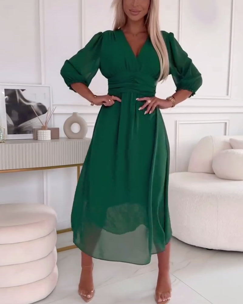 Robe mi-longue Mira