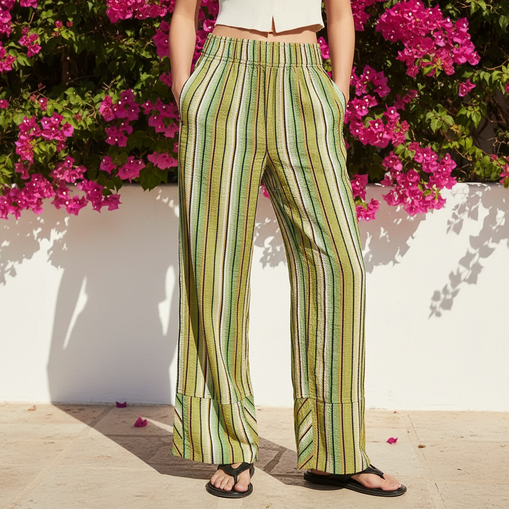 Pantalon Tulum tressé