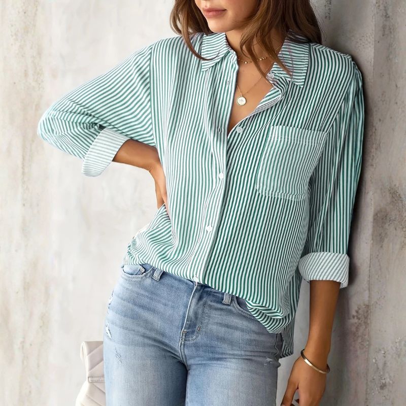 Chemise Edith rayée