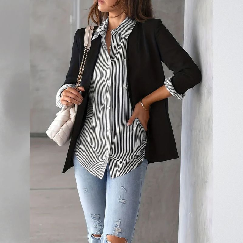 Chemise Edith rayée
