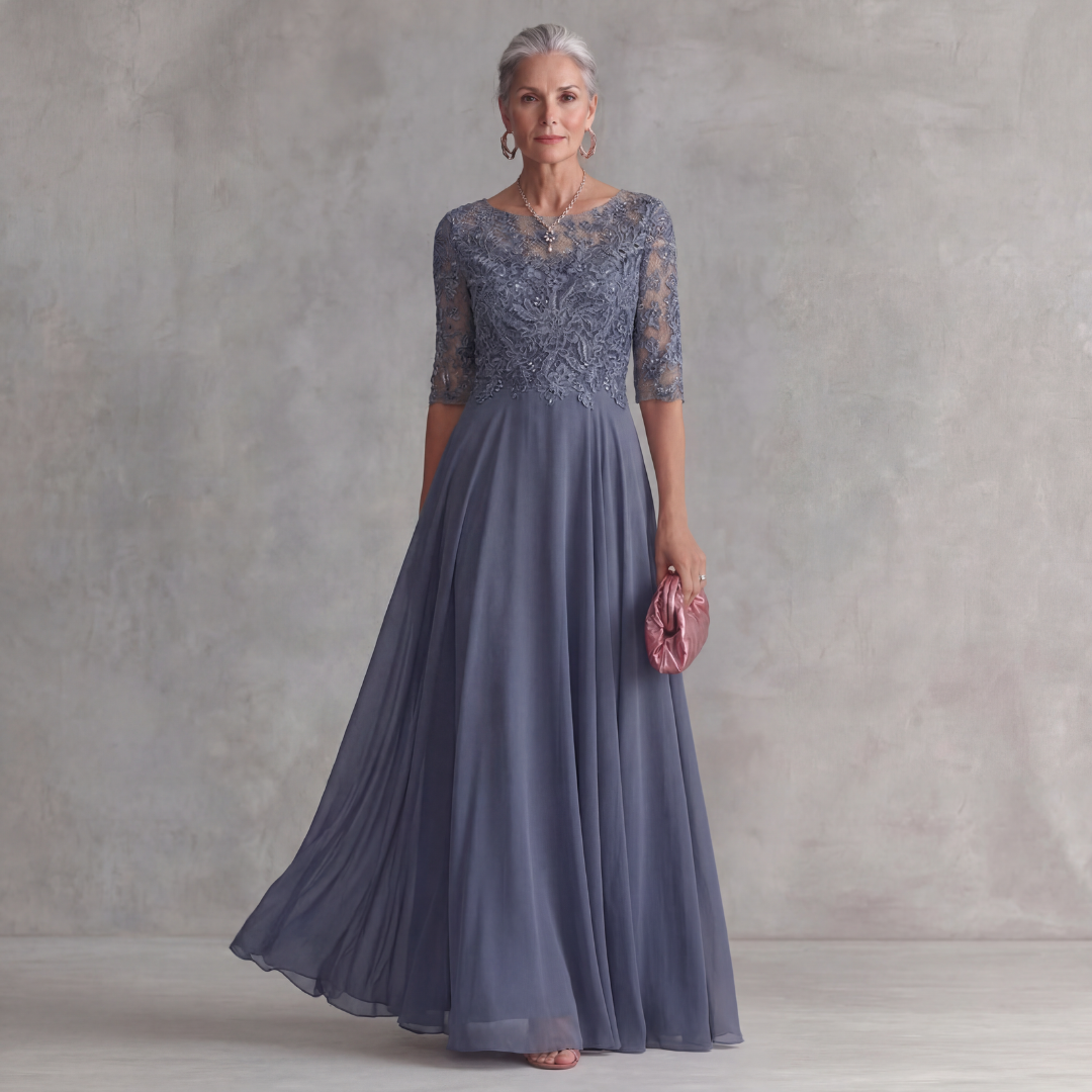 Robe mi-longue Arlo fluide