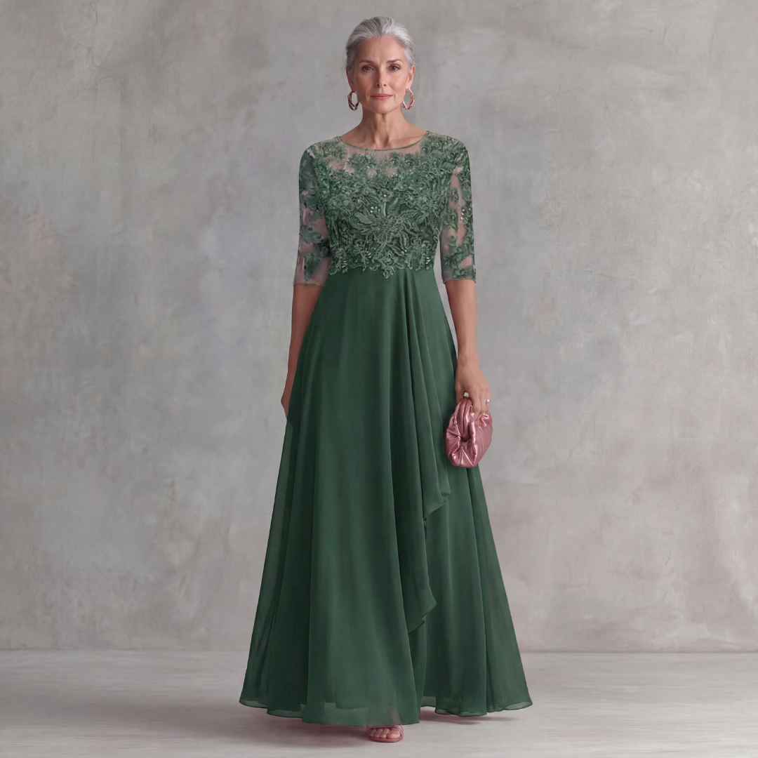 Robe mi-longue Arlo fluide