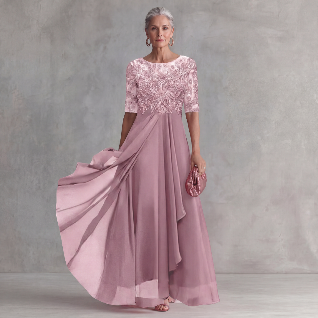 Robe mi-longue Arlo fluide