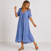 Robe longue Faye en lin