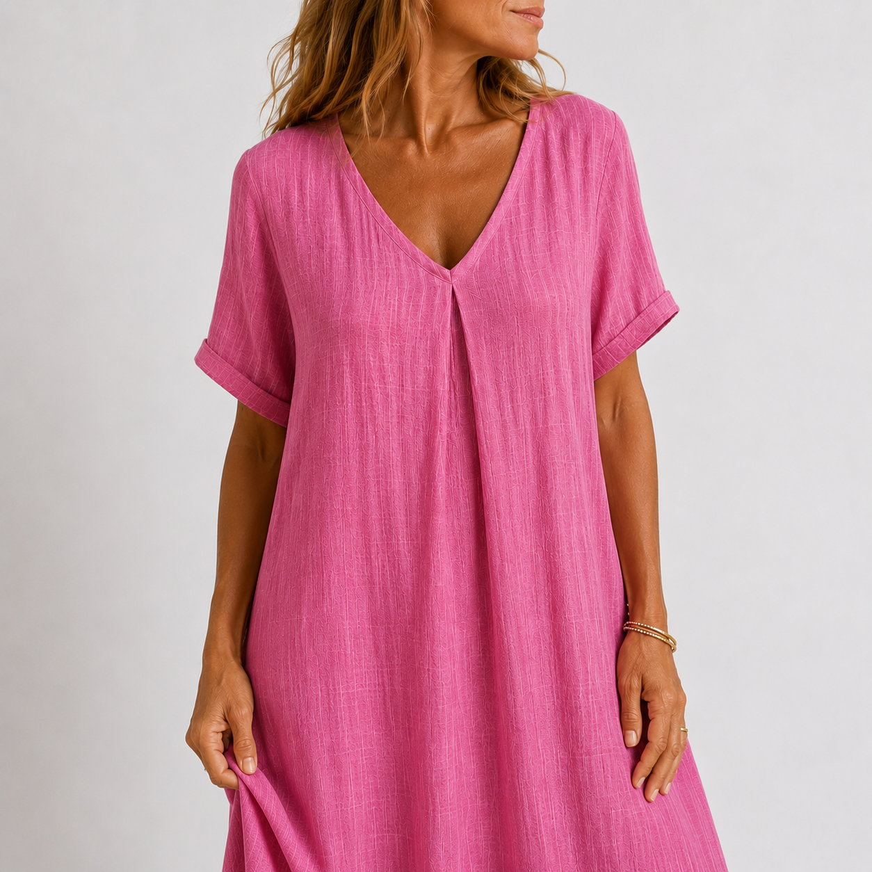 Robe longue Faye en lin