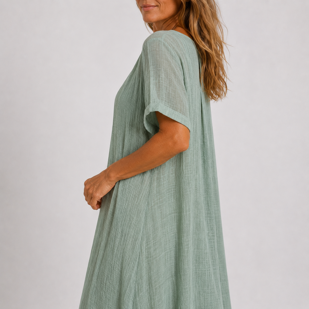 Robe longue Faye en lin