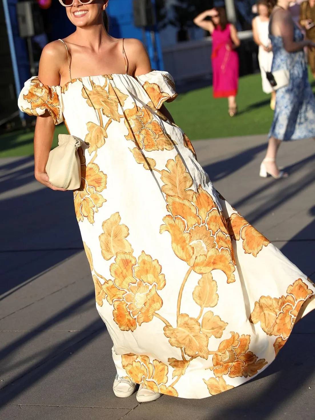 Robe à imprimé floral