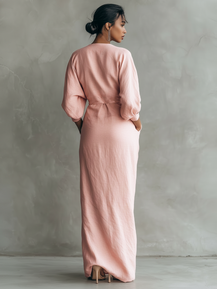 Robe longue Hugo en lin