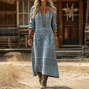 Robe Peckham vintage manches longues