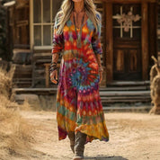Robe Peckham vintage manches longues