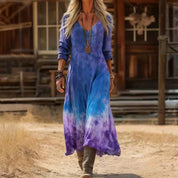 Robe Peckham vintage manches longues
