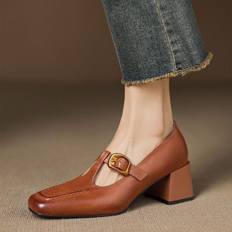 Escarpins Marlowe en cuir