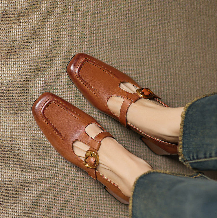 Escarpins Marlowe en cuir