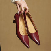 Escarpins Hartley en cuir