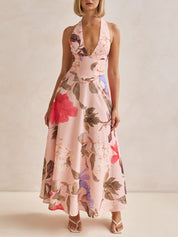 Robe longue — Rose