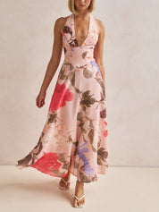 Robe longue — Rose