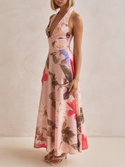 Robe longue — Rose