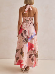 Robe longue — Rose