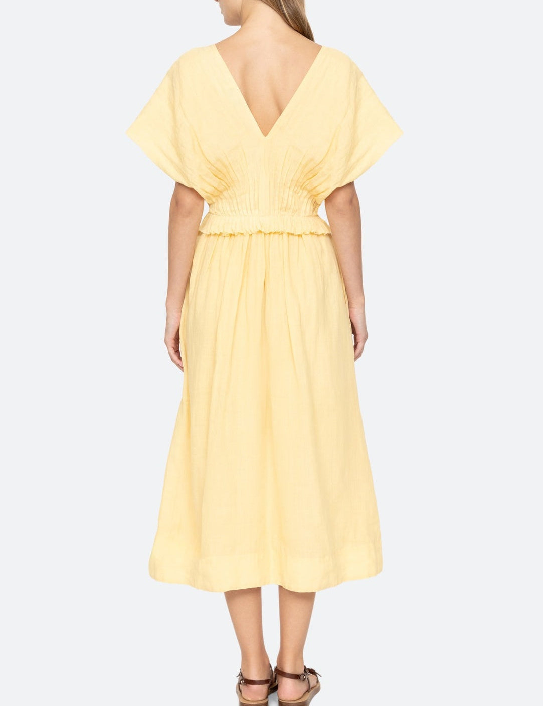 Robe mi-longue oversize