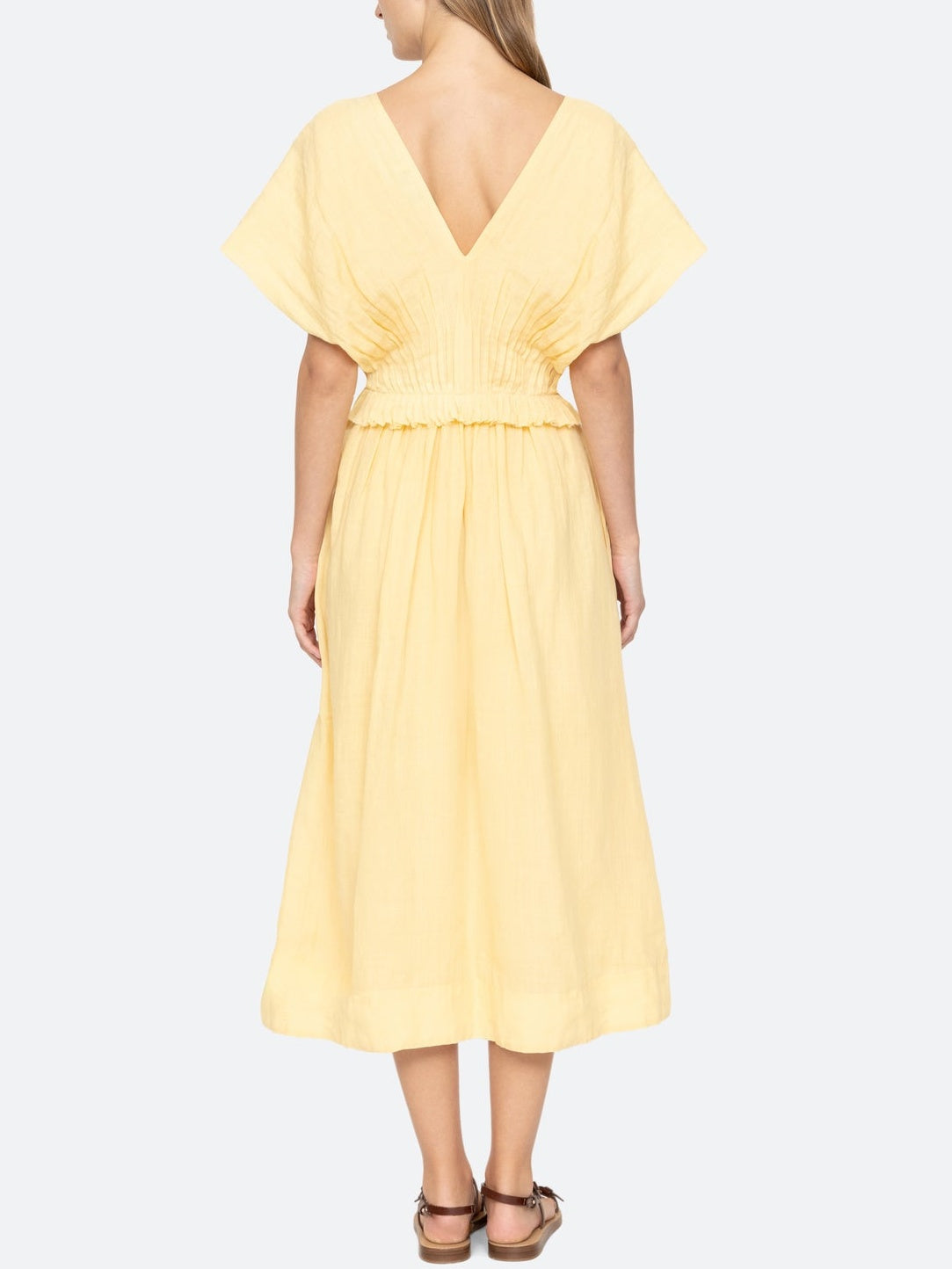 Robe mi-longue oversize