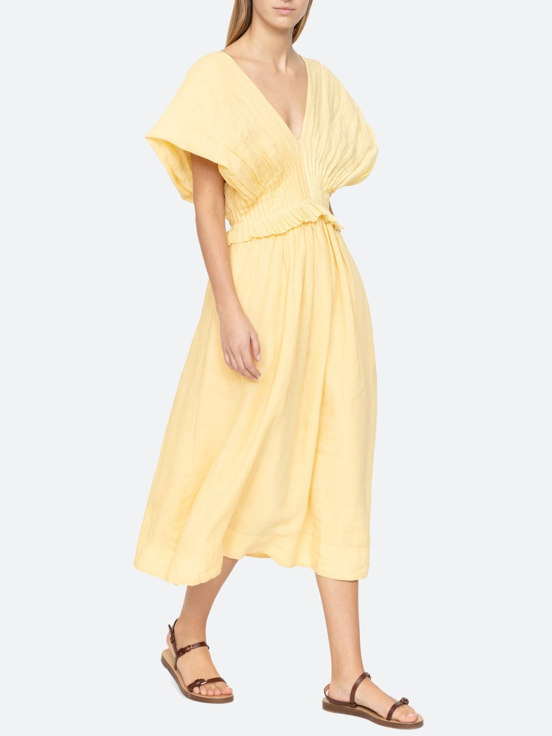 Robe mi-longue oversize