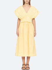 Robe mi-longue oversize