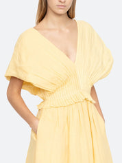 Robe mi-longue oversize