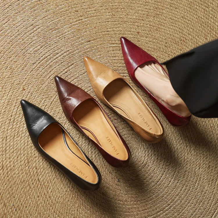 Escarpins Hartley en cuir