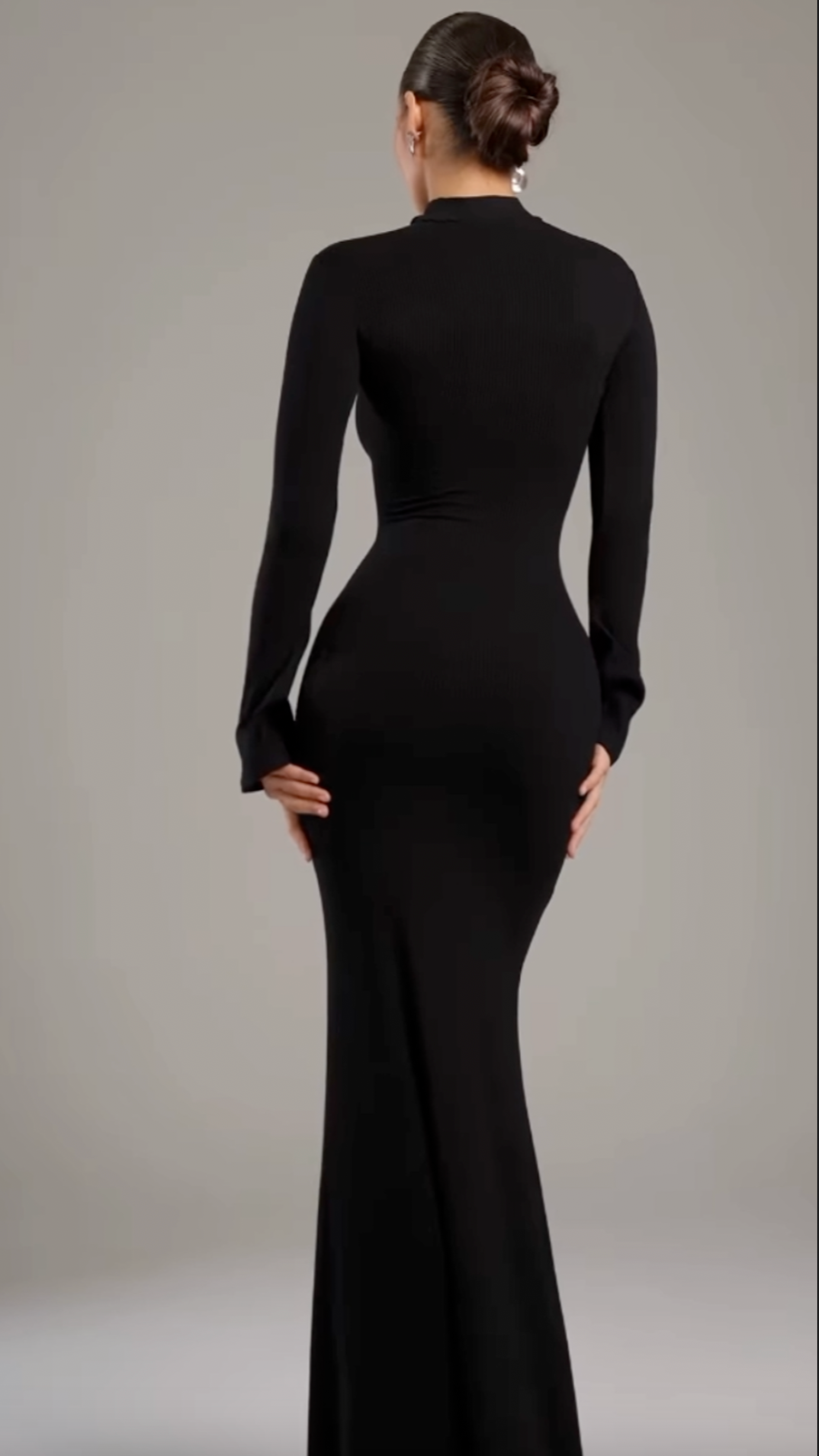 Robe longue Noire