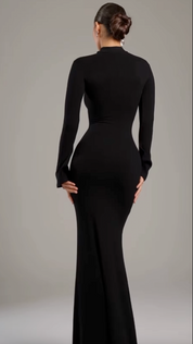 Robe longue Noire