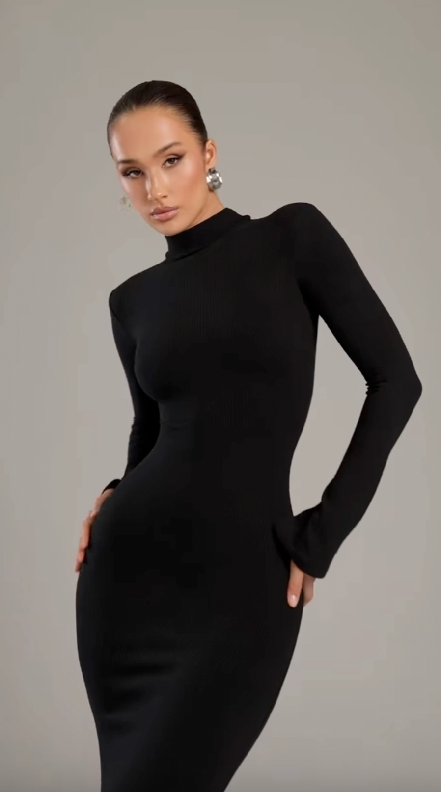 Robe longue Noire