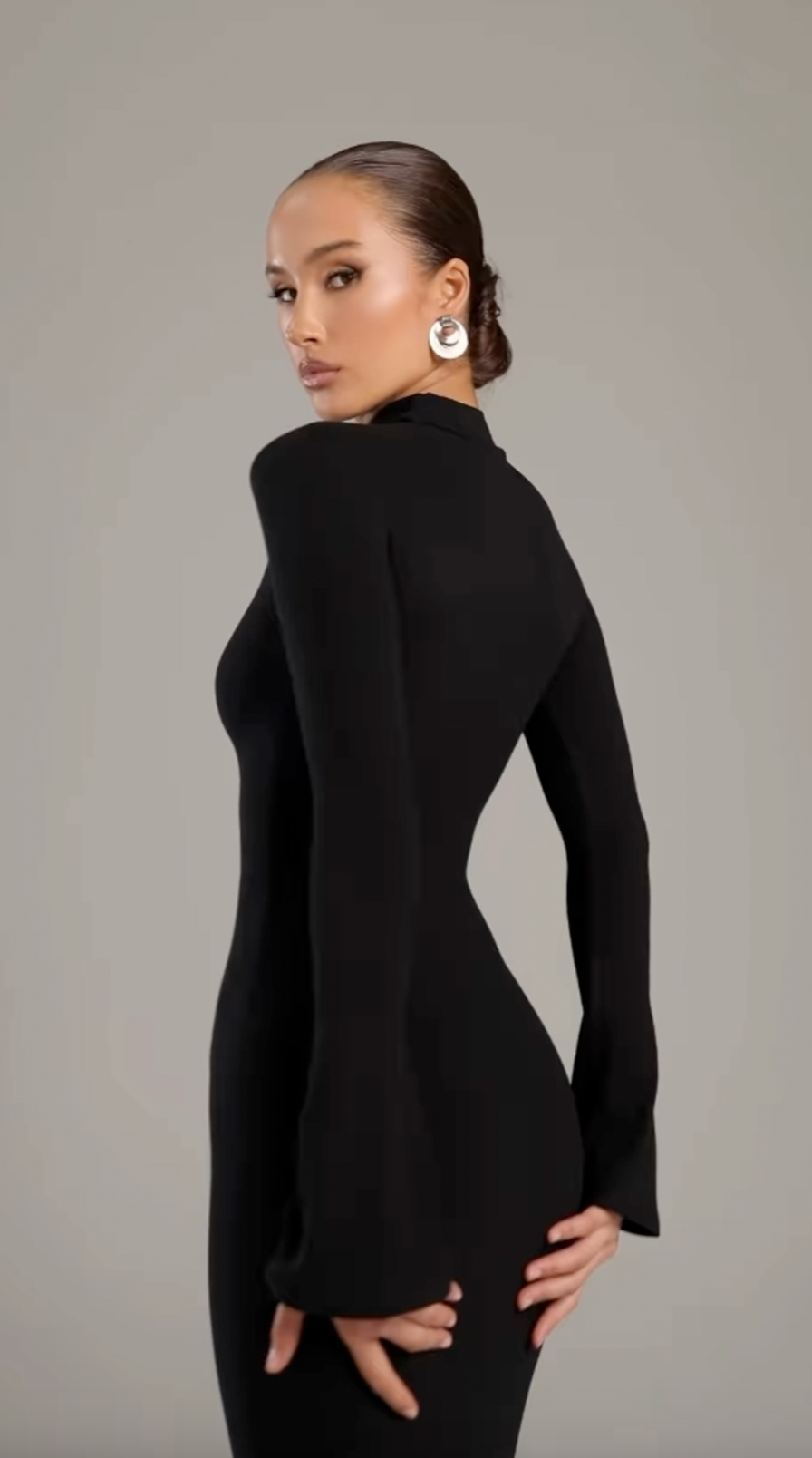 Robe longue Noire