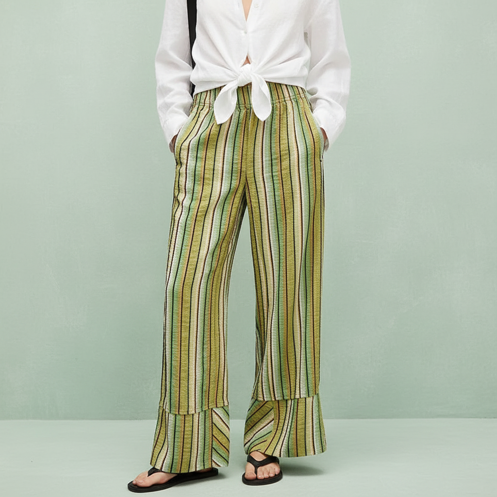 Pantalon Tulum tressé