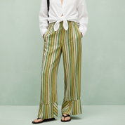 Pantalon Tulum tressé