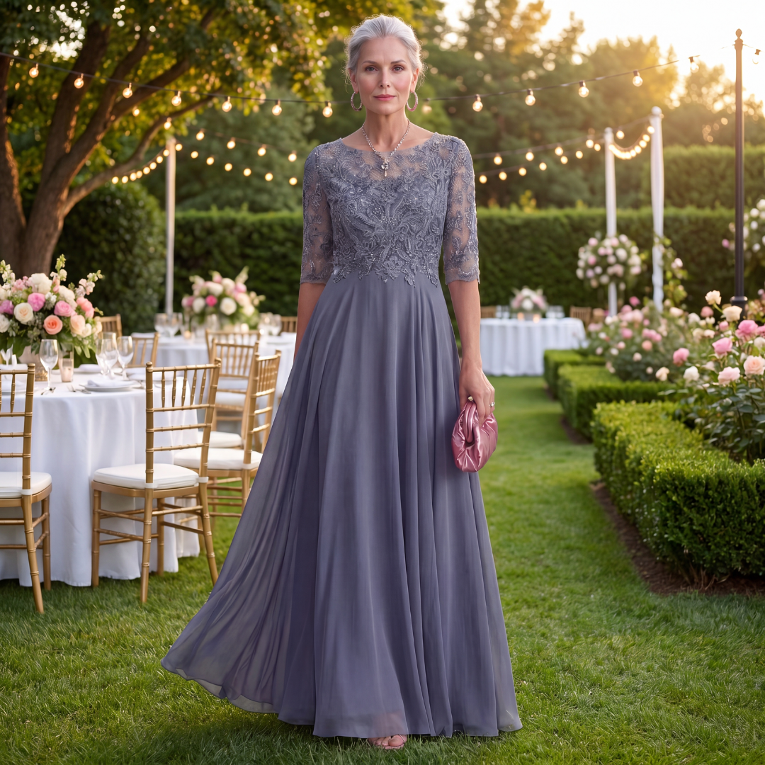 Robe mi-longue Arlo fluide