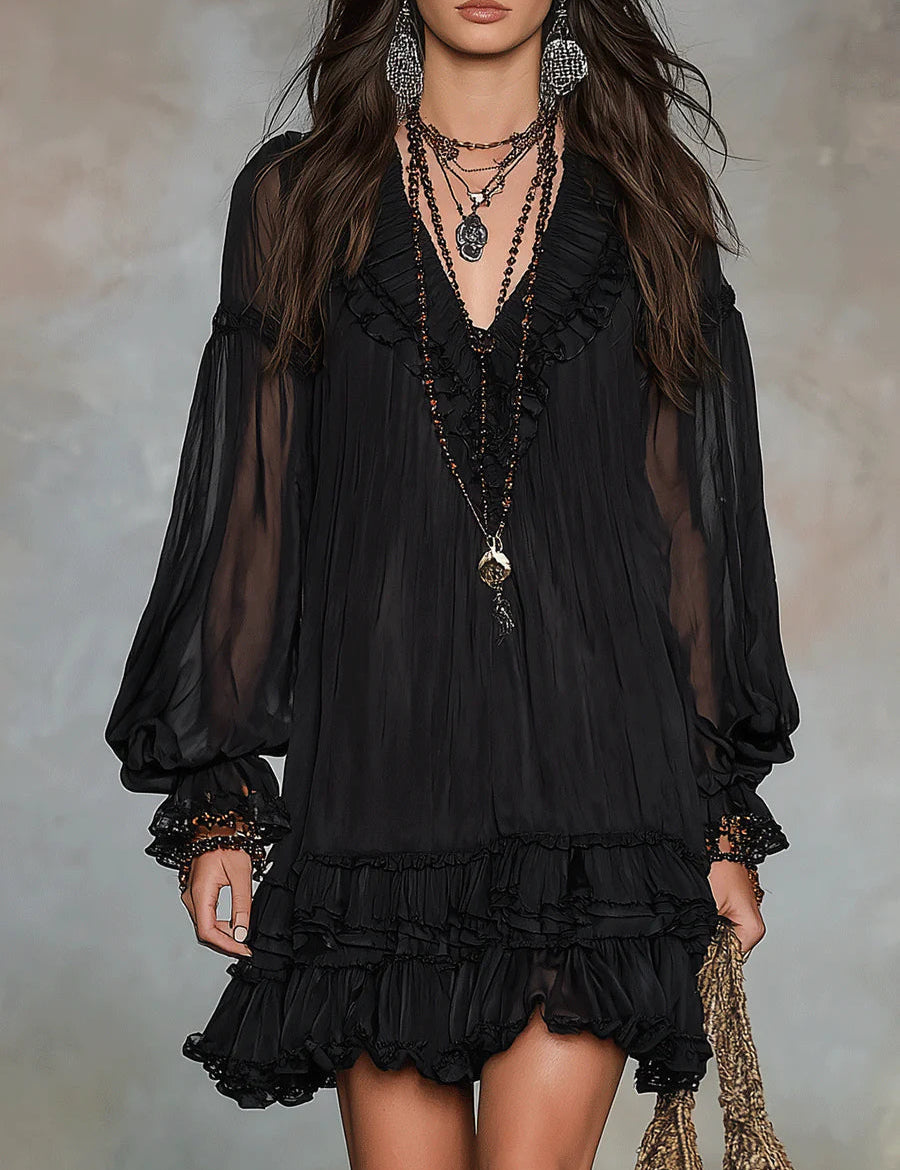 Robe courte Elodie fluide