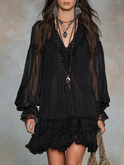 Robe courte Elodie fluide