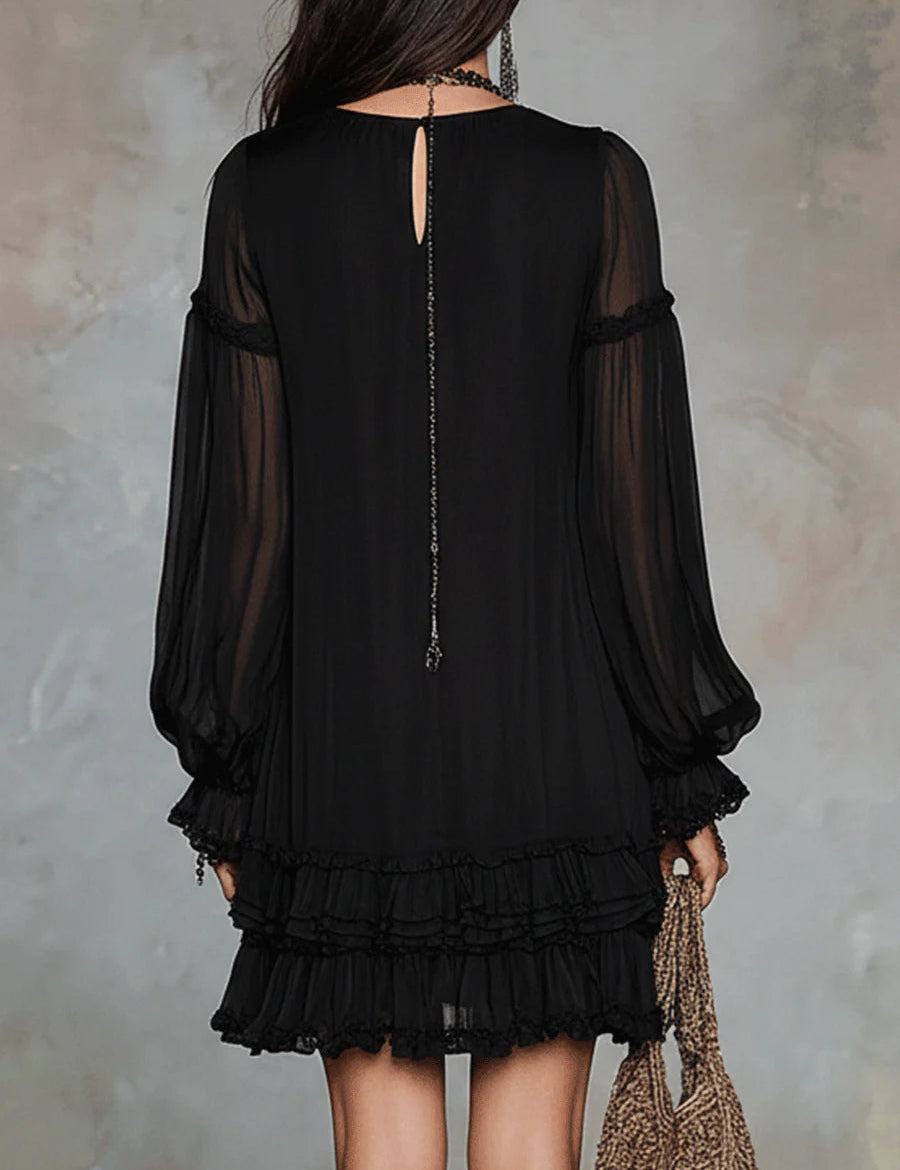 Robe courte Elodie fluide