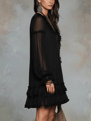 Robe courte Elodie fluide