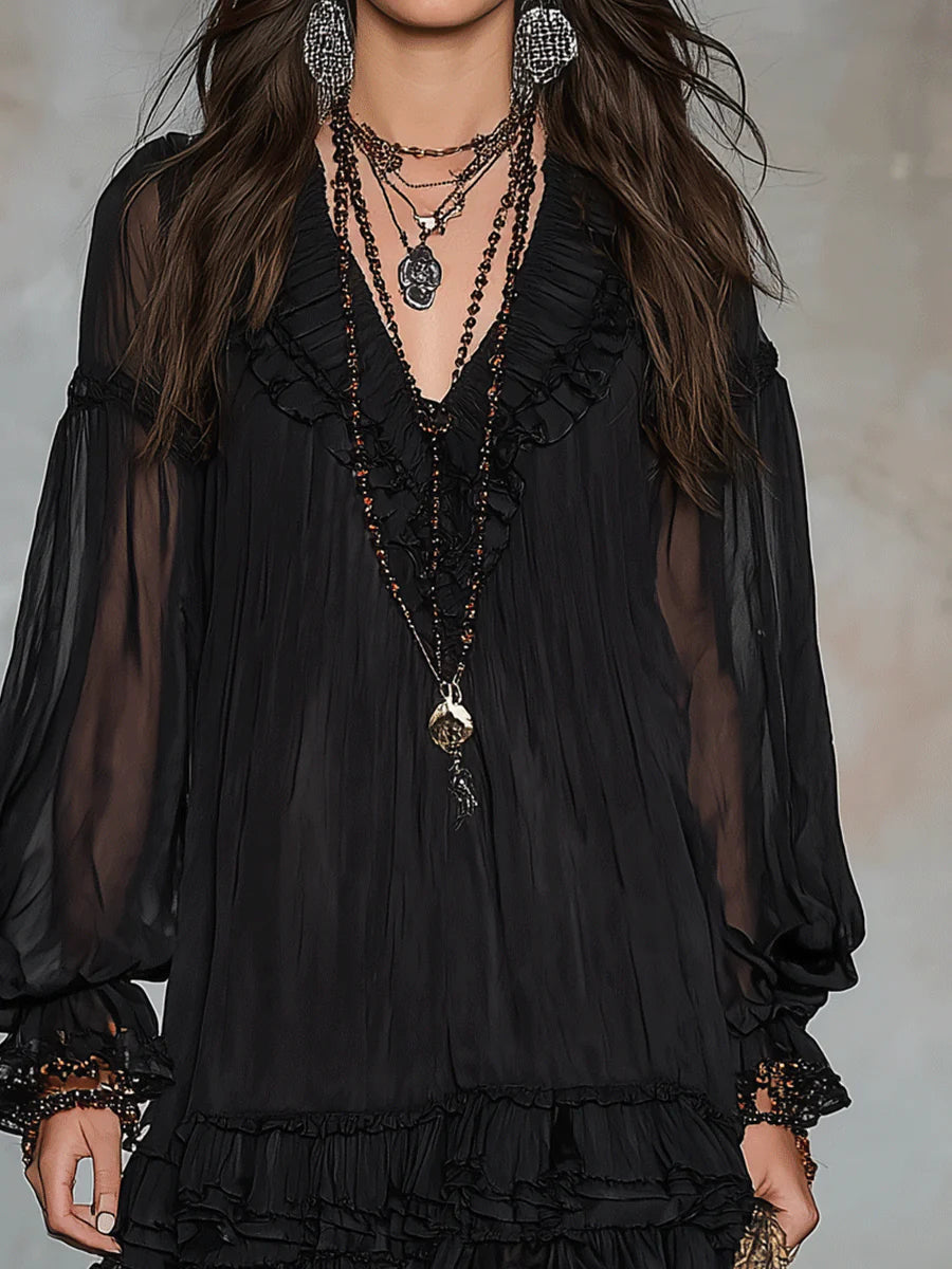 Robe courte Elodie fluide