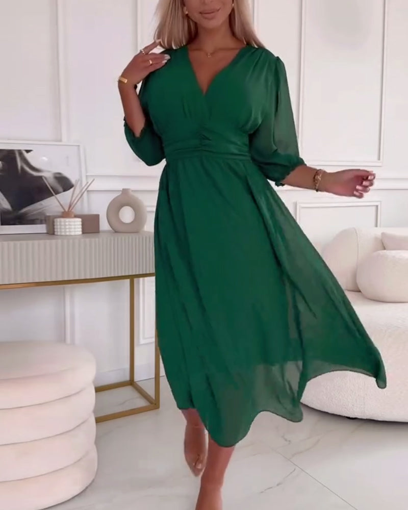 Robe mi-longue Mira