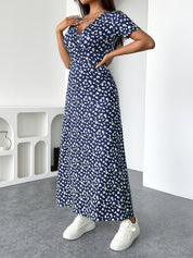 Robe Isla à volants en maille