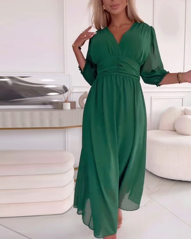 Robe mi-longue Mira