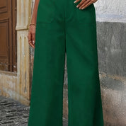 Pantalon Mara taille haute ample